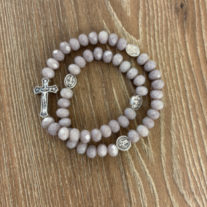 Rosario beads lila