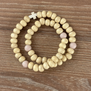 Pulsera rosario beads